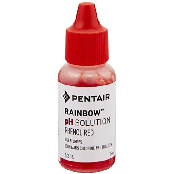 Pentair R161018 pH Solution Phenol Red with Chlorine Neutralizer, 1/2-Ounce - Getlegitdeals