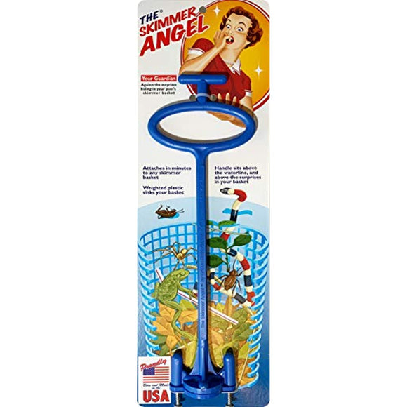 The Skimmer Angel GPIAngel Skimmer Basket Handle, 12"x4"x1.5", Blue - Getlegitdeals