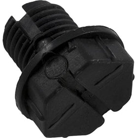 Waterway Plastics 715-1201 Quarter Slot Plug, 3/8-Inch, Black - Getlegitdeals