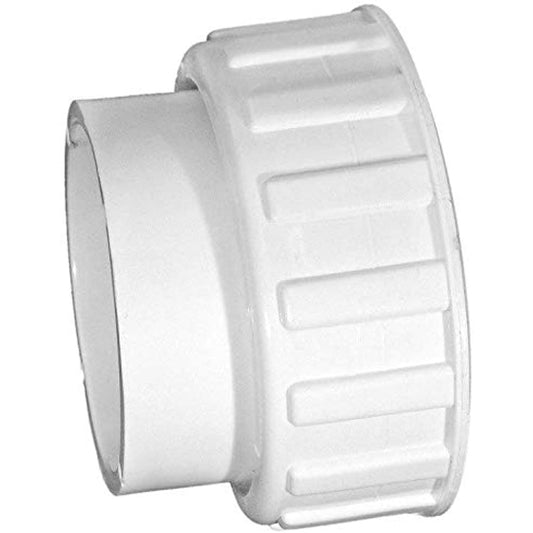 Waterway 400-5570 2 Inches Union Nut Slip Tailpiece - White