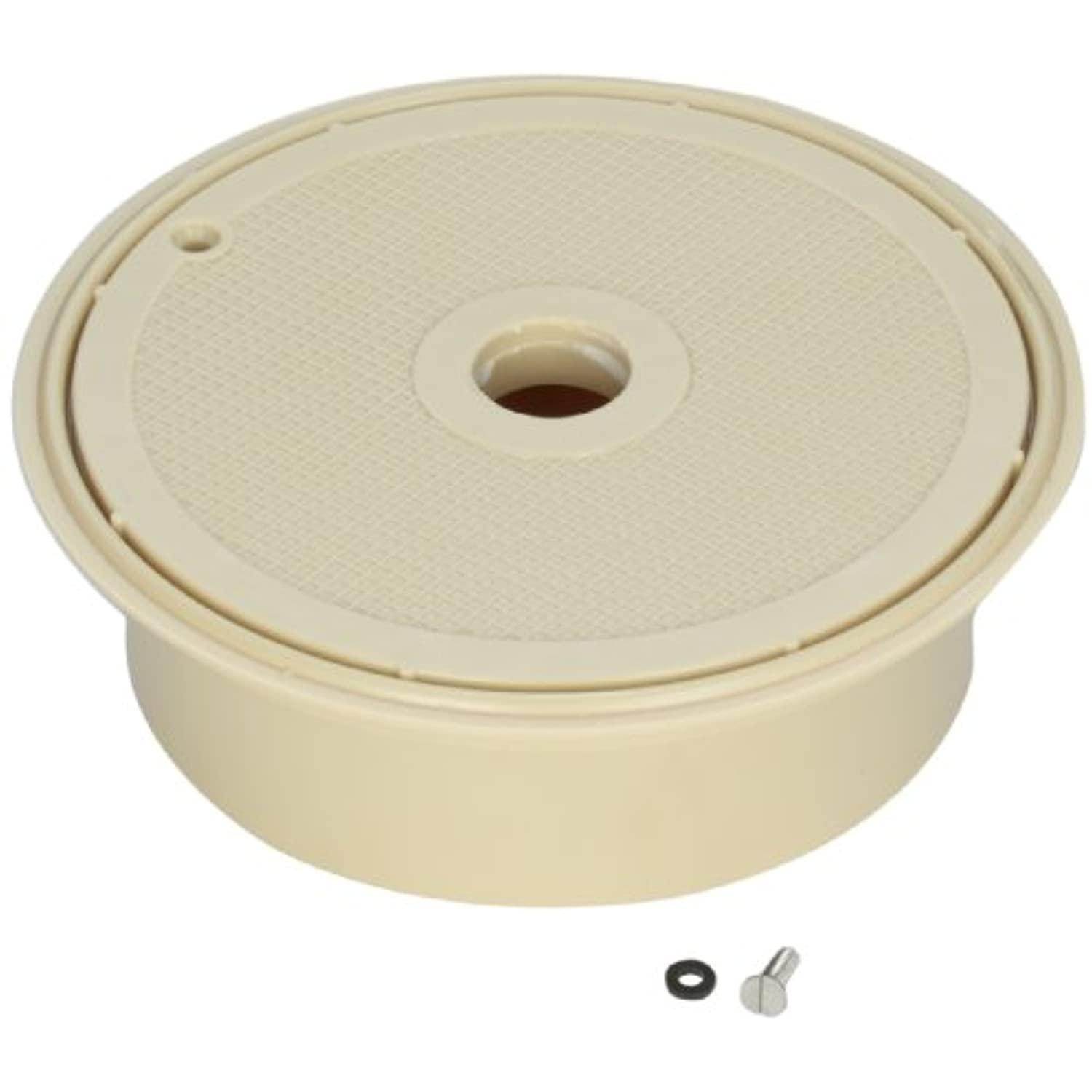 Pentair 86300130 6-Inch Beige ABS Valve Lid and Ring Replacement Pool/Spa Specialty Fittings - Getlegitdeals