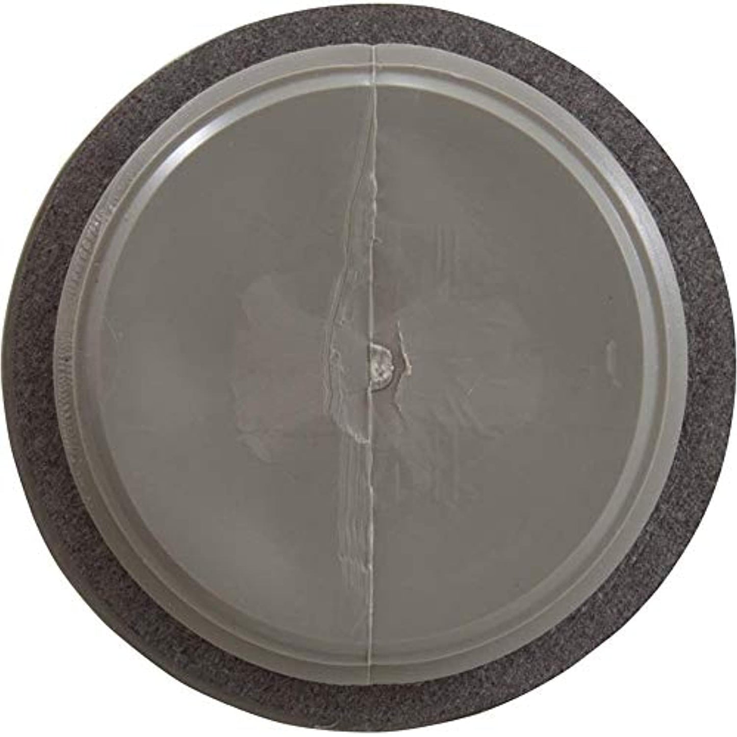 Waterway Plastics WW4004147B 1.5 in. Flush Plug with Gasket44; Gray