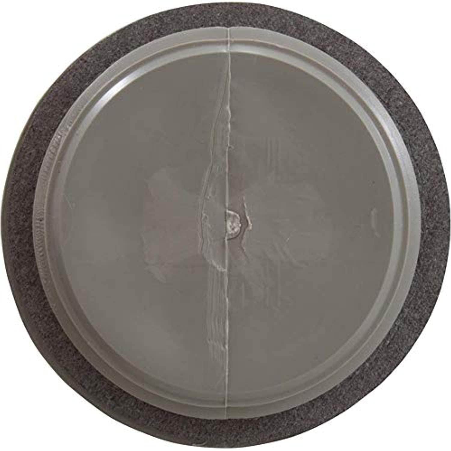 Waterway Plastics WW4004147B 1.5 in. Flush Plug with Gasket44; Gray - Getlegitdeals