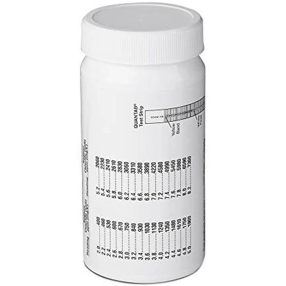 AquaChek 561161 Swimming Pool White Salt Titrators Test Kit Strips, 40 Count - Getlegitdeals