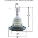 Waterway Plastics Jet Intl, WW Poly Storm Gun, 3-3/8"fd, Mass, Txt Scal, Gry, THD - Getlegitdeals