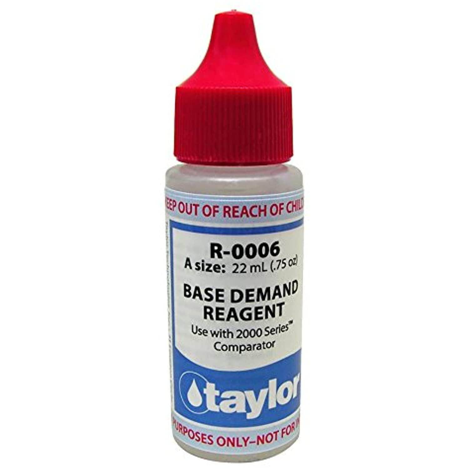 Taylor Technologies R-0006-A Base Demand Reagent 3/4 oz - Getlegitdeals