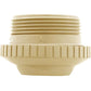 Custom Molded Products 1.5" MPT .5" Eye TAN Eyeball Fitting 25552-239-000