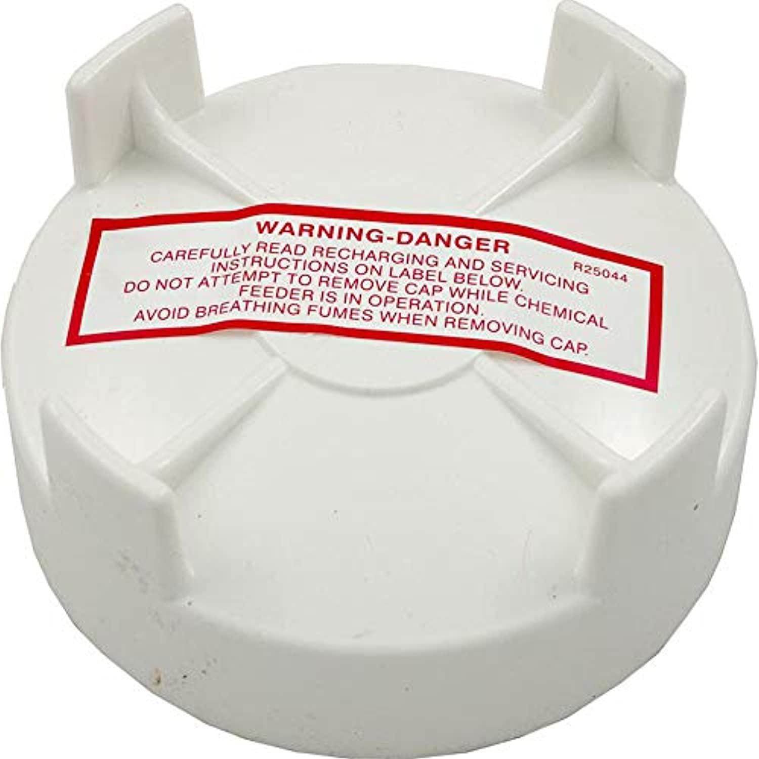 Pentair White Chlorinator and Filter Cap Lid for Rainbow Feeders and Filters - R172008W - Getlegitdeals