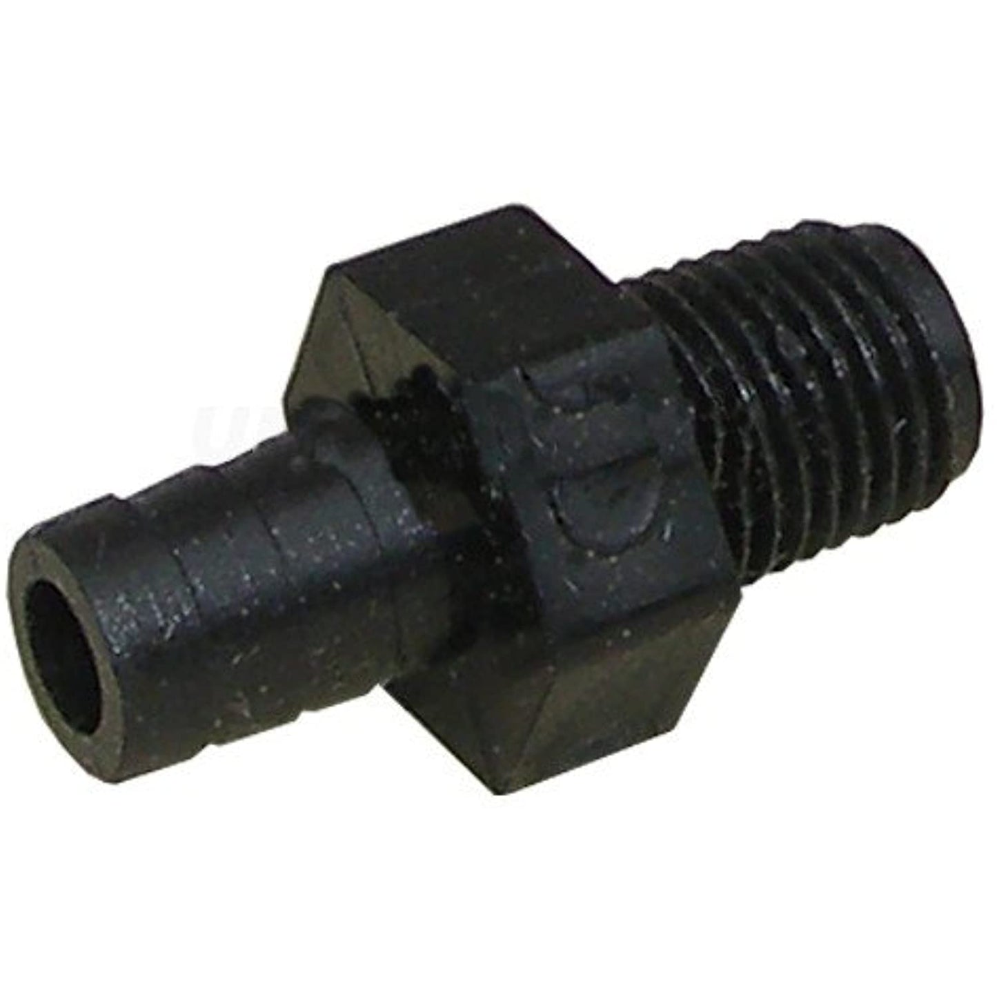 Waterway Plastics 672-4350 Drain Plug Adapter44; 0.25 MPT x 0.37 in. RB