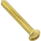 Aladdin Screw, Brass Retaining, Universal Light Ring, Qty3