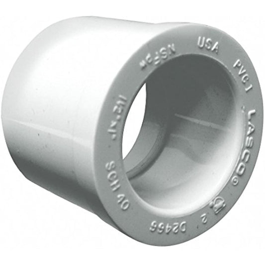 2" Spigot x 1-1/2" Socket PVC Reducing Bushing