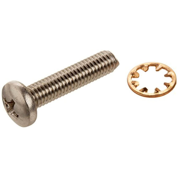 Zodiac 48-045 Stainless Steel Pan Head Screw with Star Washer Replacement - Getlegitdeals
