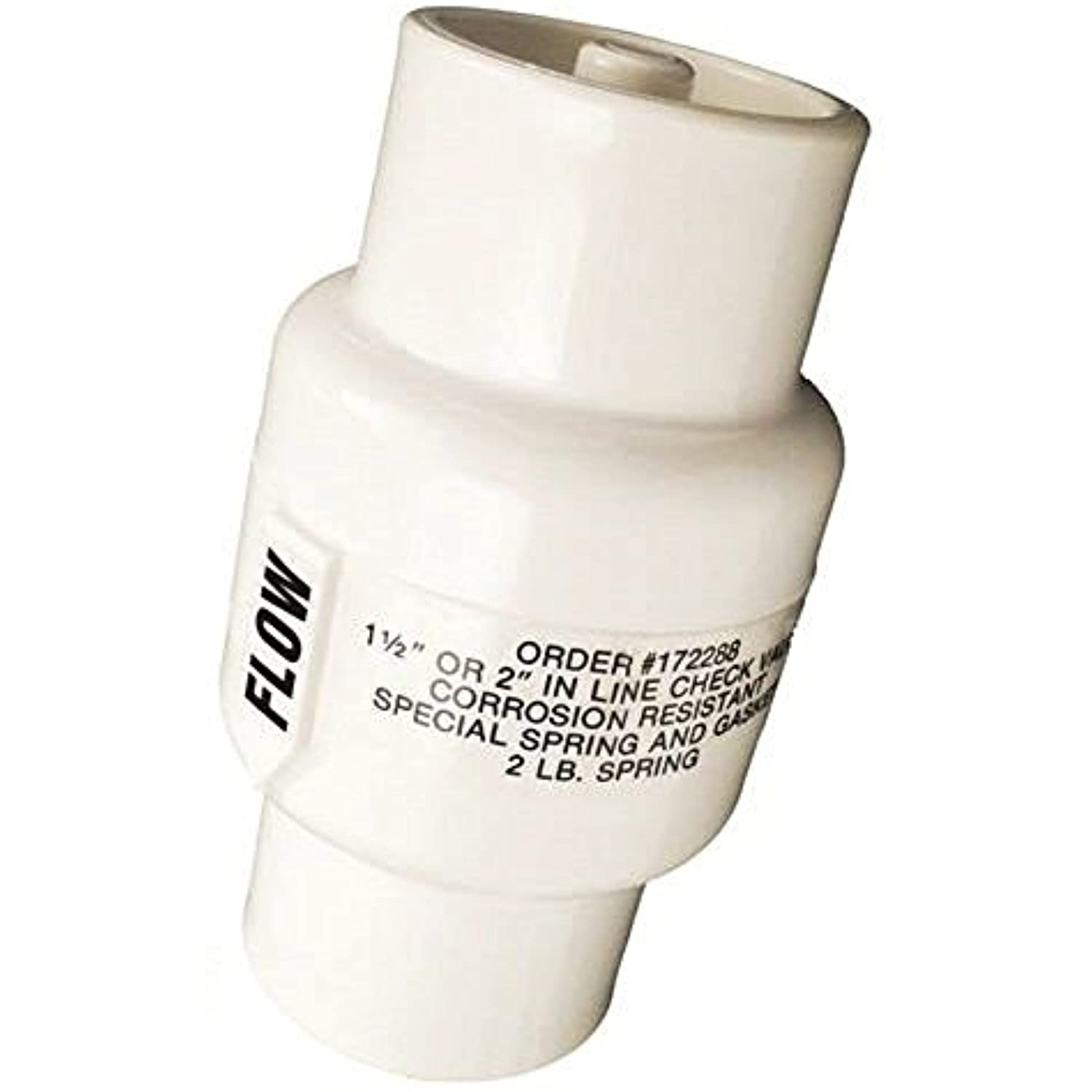 Rainbow R172288 1.5"/2.0" in Line Corrosion Resistant Check Valve - Getlegitdeals