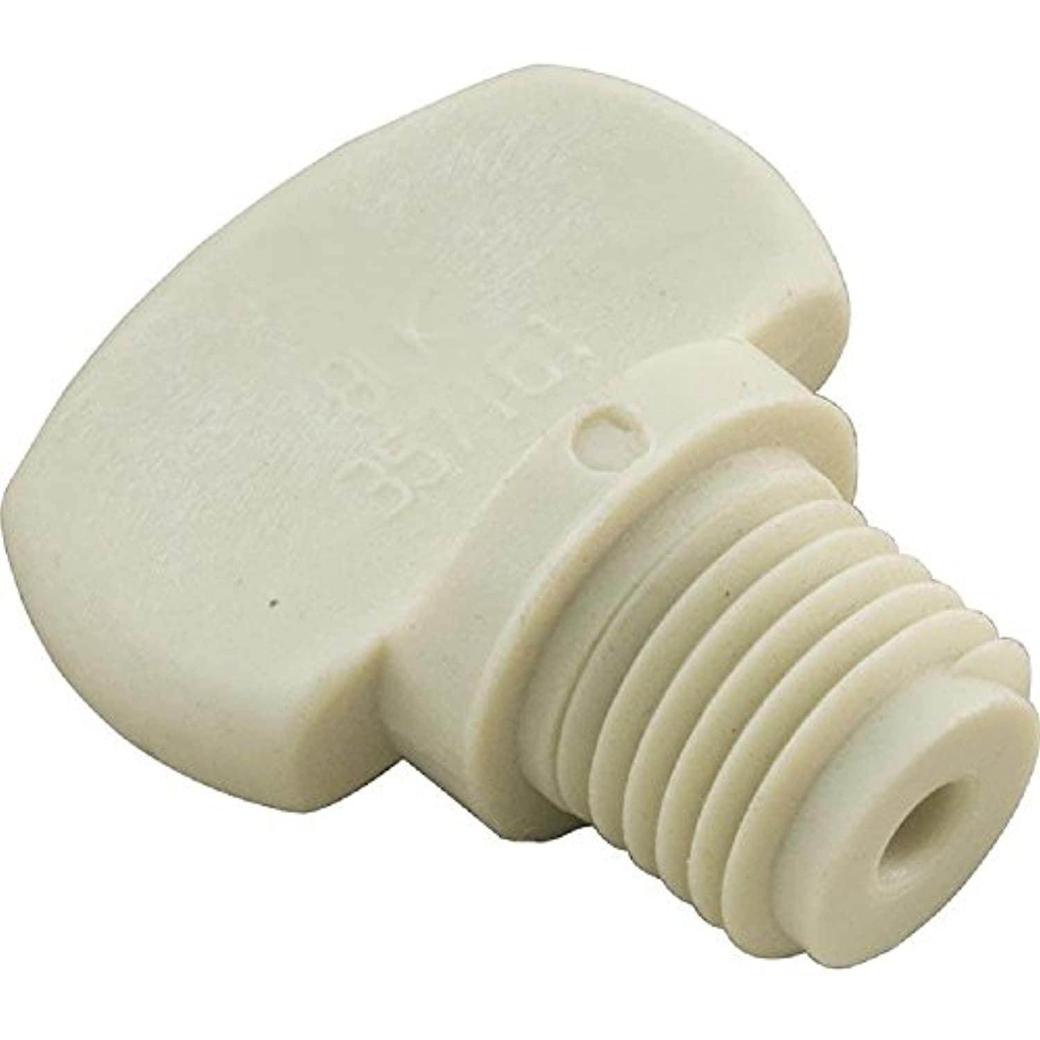 Pentair 071131Z Drain Plug, Almond - Getlegitdeals