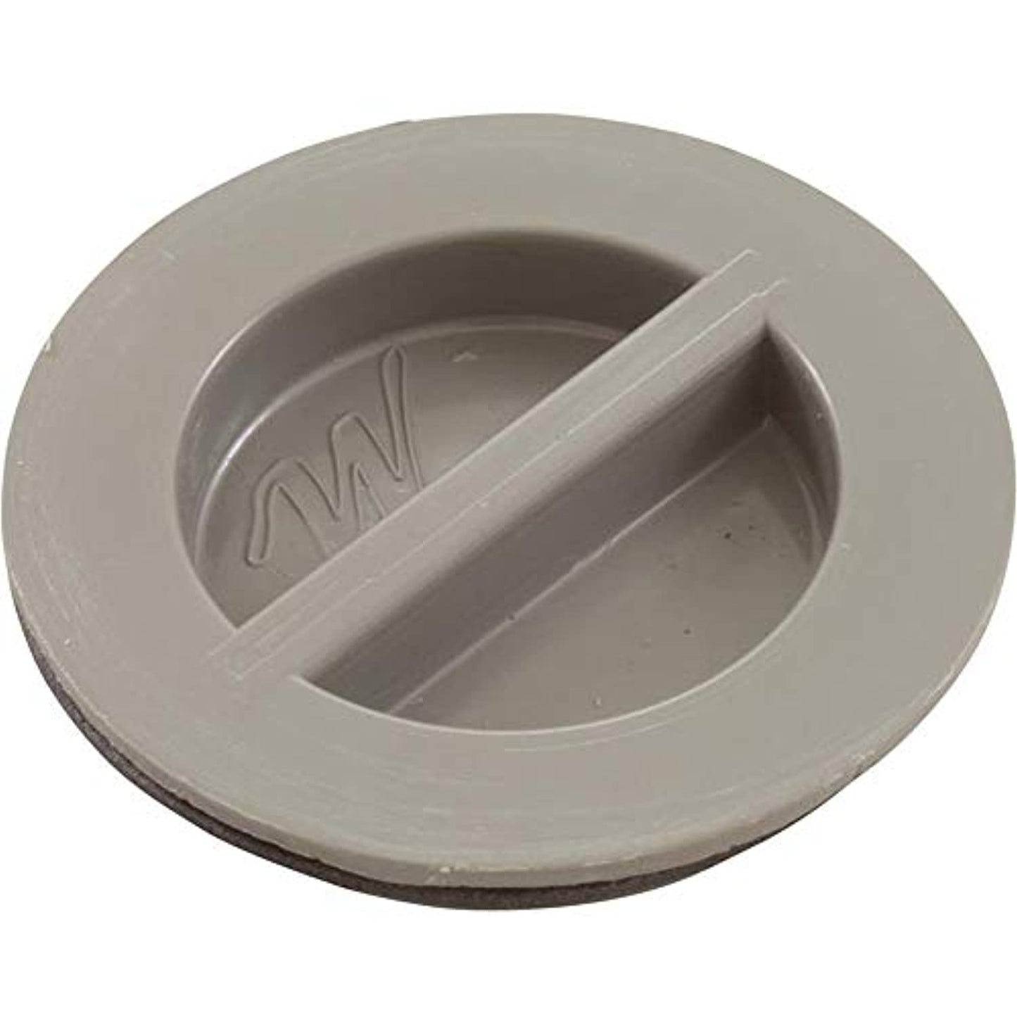 Waterway Plastics WW4004147B 1.5 in. Flush Plug with Gasket44; Gray