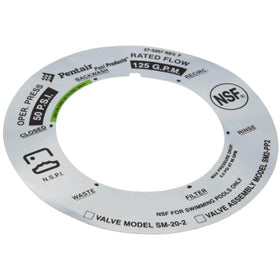 Pentair 273207 2-Inch De Label Replacement for Pentair Pool and Spa Filter - Getlegitdeals