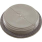 Waterway Plastics WW4004147B 1.5 in. Flush Plug with Gasket44; Gray