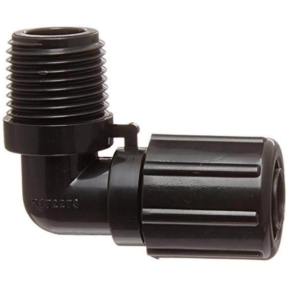Pentair R172272 1/2-Inch NPT 90-Degree Tube Fitting with Nut Replacement Rainbow Automatic Chlorine/Bromine Pool and Spa Feeder - Getlegitdeals