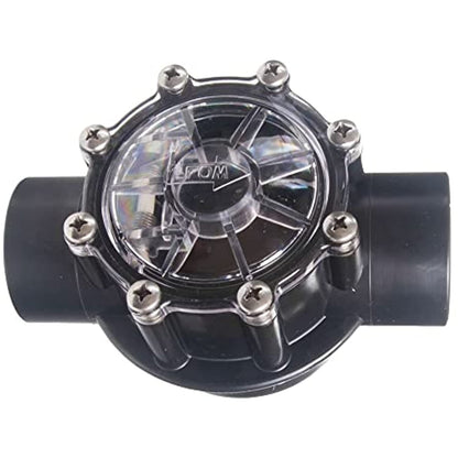 CUSTOM MOLDED PRODUCTS INC CMP 25830-704-000 Hydroseal Black Check Valve 1.5'' Socket x 2'' Spigot