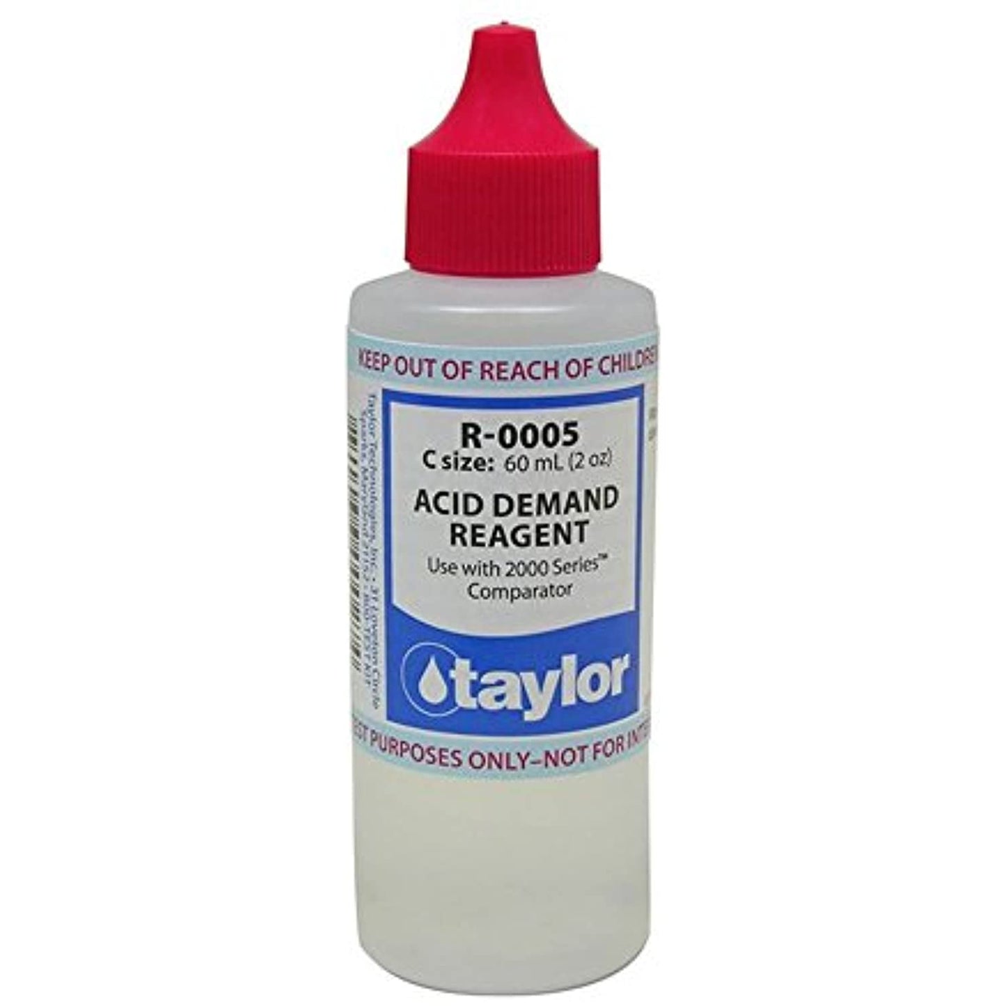 Taylor Replacement Reagents R-0005-C Acid Demand #5-2 Ounces