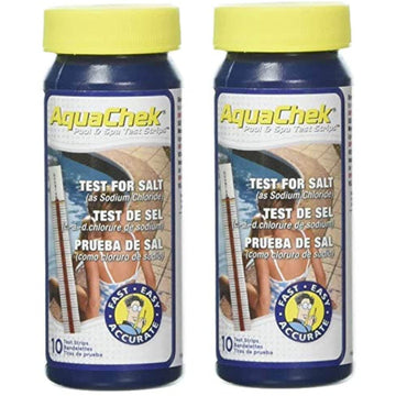 AquaChek 561141-02 Salt Water Test Strips for Swimming Pools, 10-Count, 2-Pack - Getlegitdeals