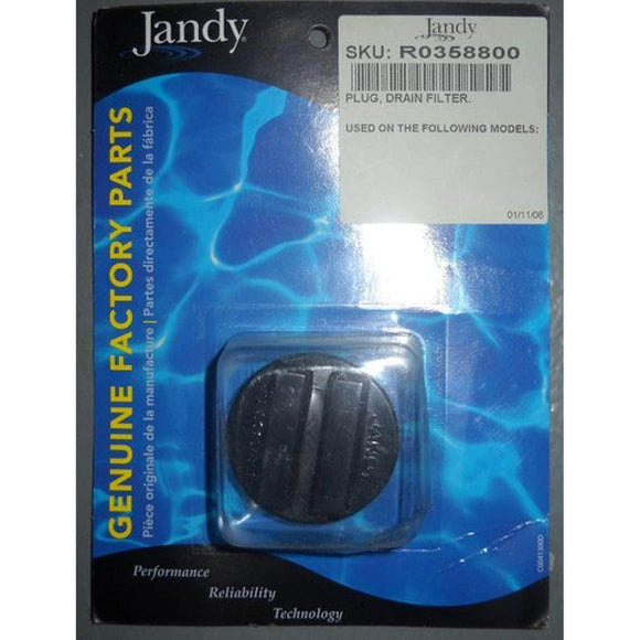 Zodiac R0358800 Drain Plug with O-Ring Replacement for Zodiac Jandy DEL Series D.E. Pool and Spa Filter - Getlegitdeals
