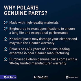 Polaris Genuine Parts 9-100-3102 6ft Feed Hose for 360 pressure-side pool cleaner - Getlegitdeals