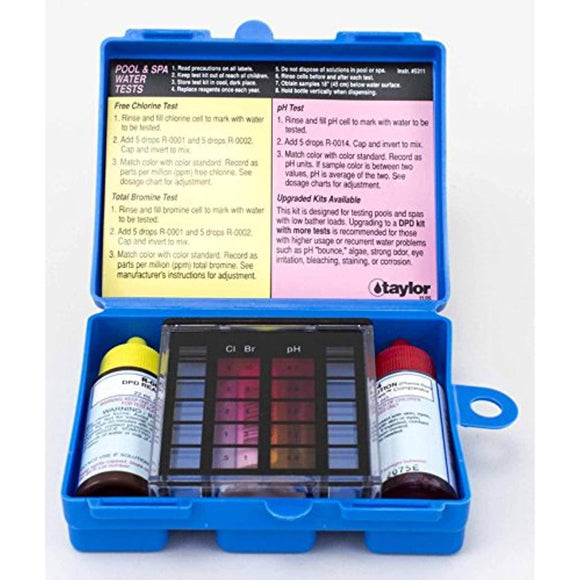 Taylor K-1000 Basic Residential Pool & Spa Test Kit - Getlegitdeals
