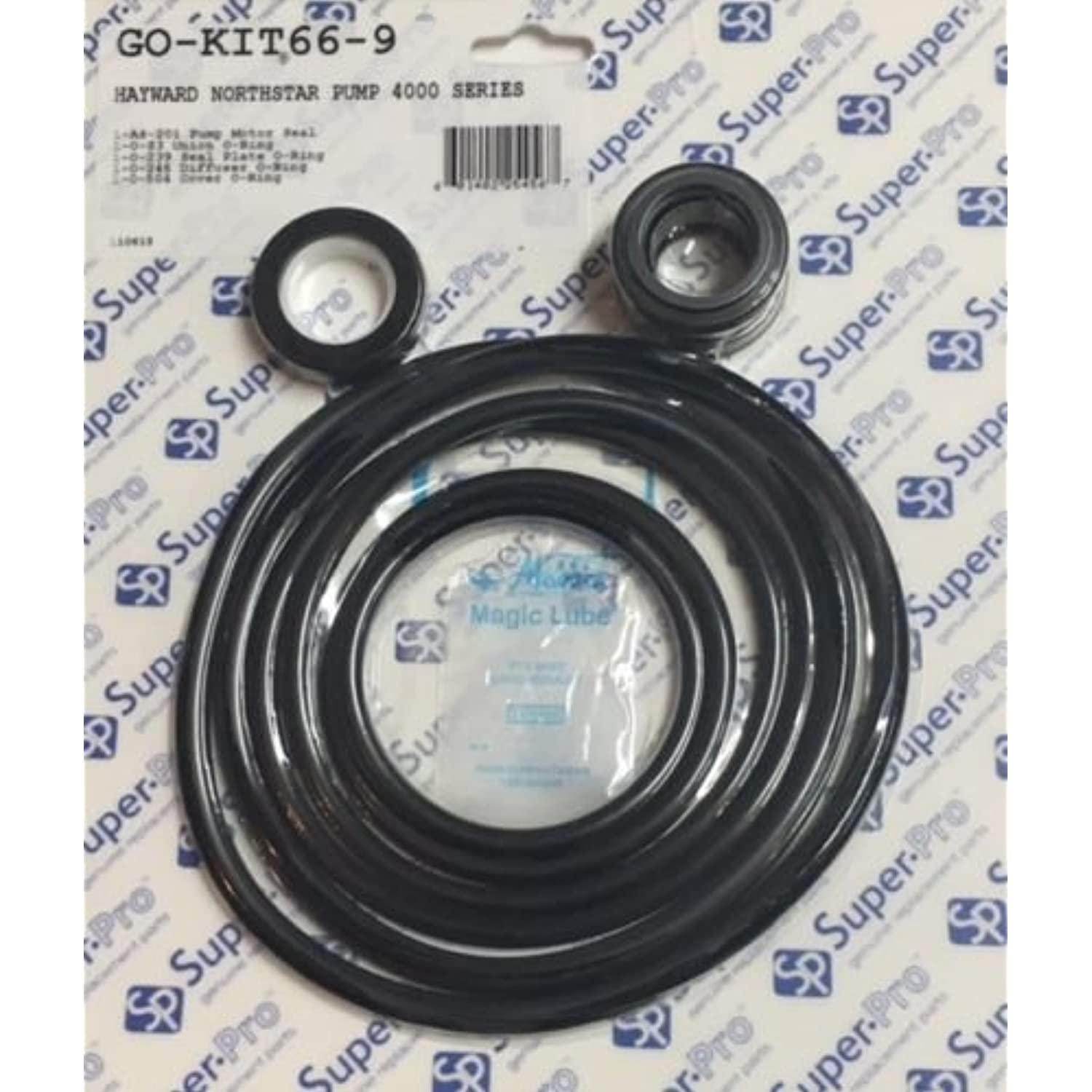 Hayward NorthStar Pool Pump Seal, O Rings Leak Repair Parts Prior 2003 Go Kit-66 - Getlegitdeals