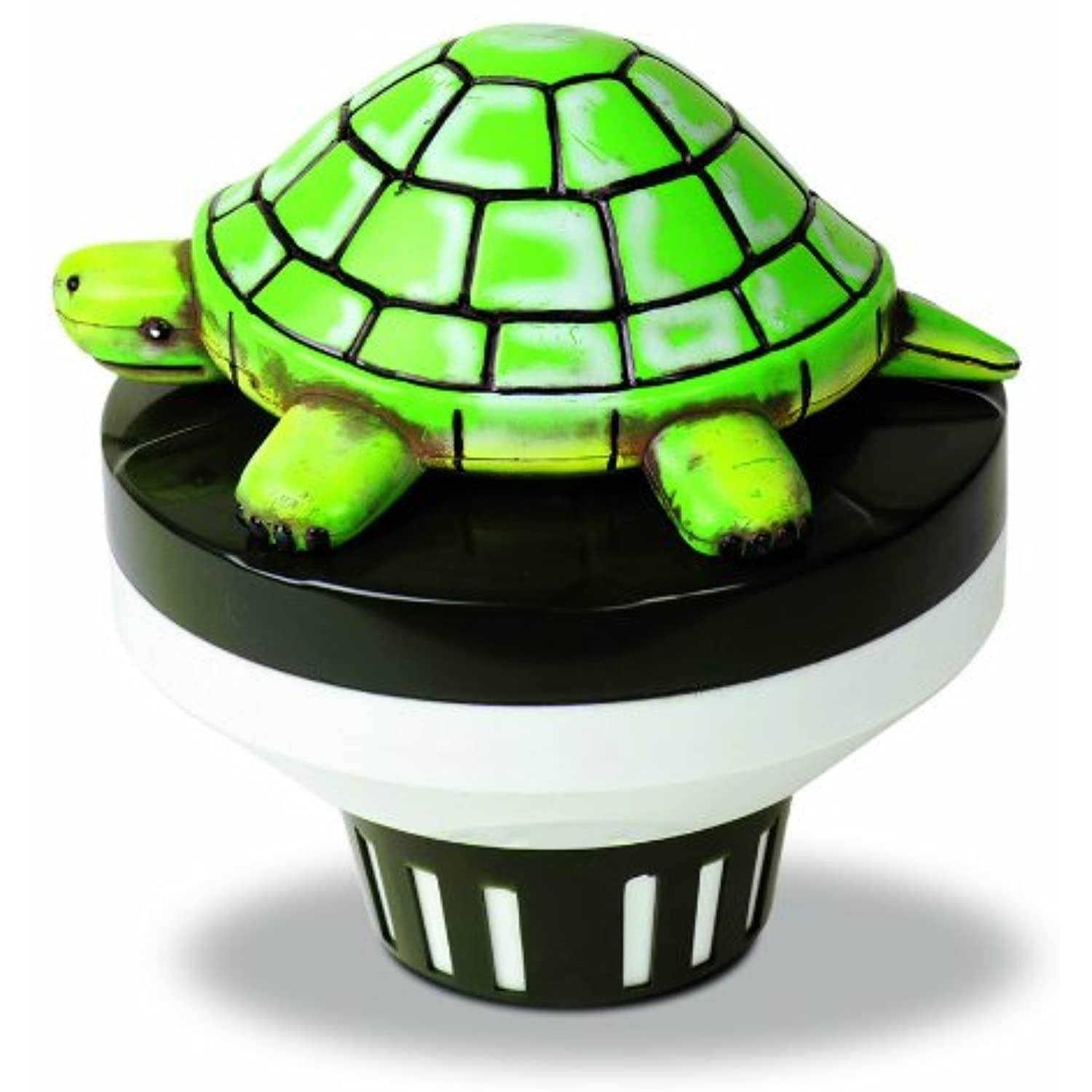HydroTools by Swimline Floating Turtle Pool and Spa Chlorine Dispenser - Getlegitdeals