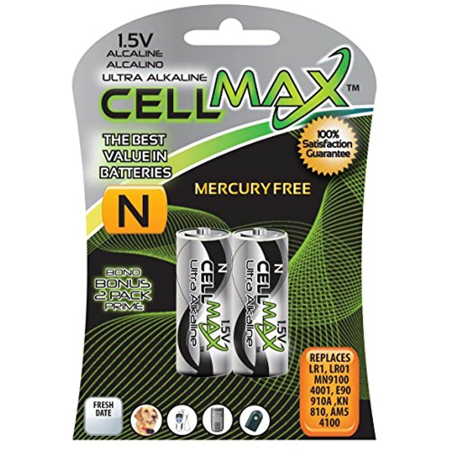 CellMax CM-LR1-BP2 - (12) 1.5-Volt Super Alkaline Button N Batteries (6, 2-Packs) - Getlegitdeals