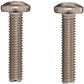 Zodiac C76 10-32-Thread by 7/8-Inch Stainless Steel Pan Head Screw Replacement