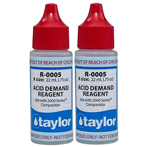 Taylor R-0005 Acid Demand Reagent (3/4 oz) (2 Pack) - Getlegitdeals
