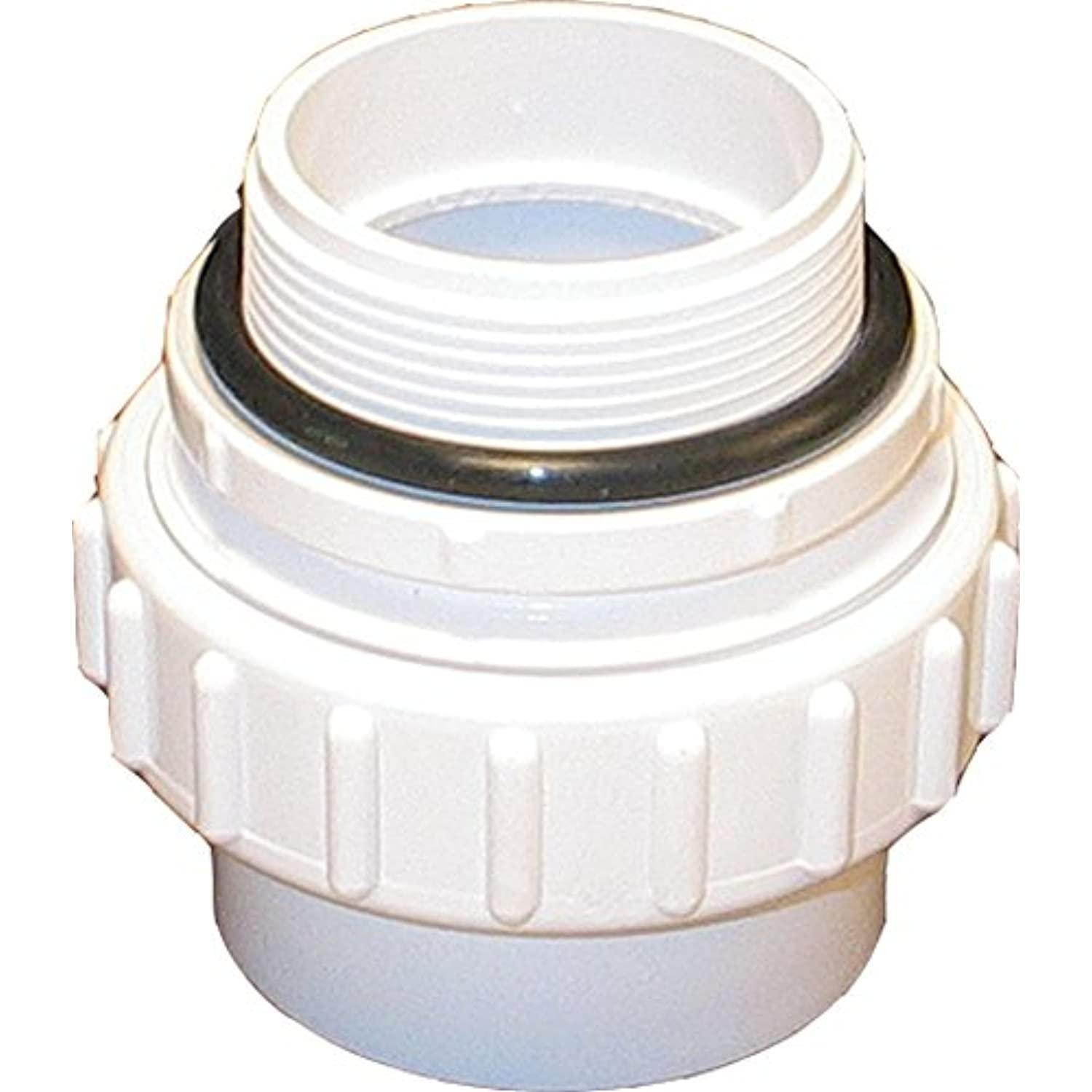 Praher Backwash Valve Hookup Union 2in. MIP x 2in. SKT Connection with O-Ring 21063-210-000 - Getlegitdeals