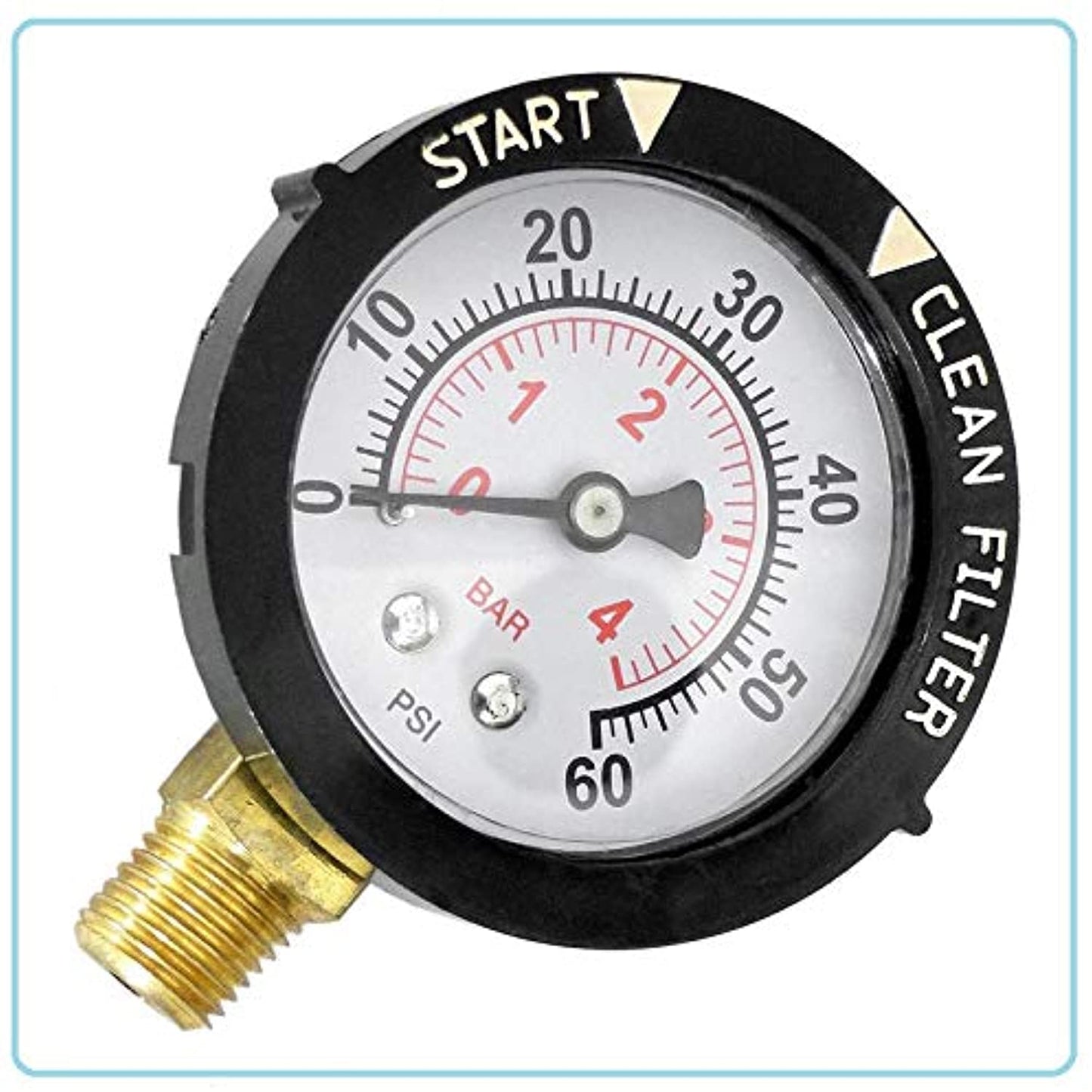 Quality (New) OEM Pressure Gauge Replacement for Clean & Clear Pool Filters 190058 Other Models in Description