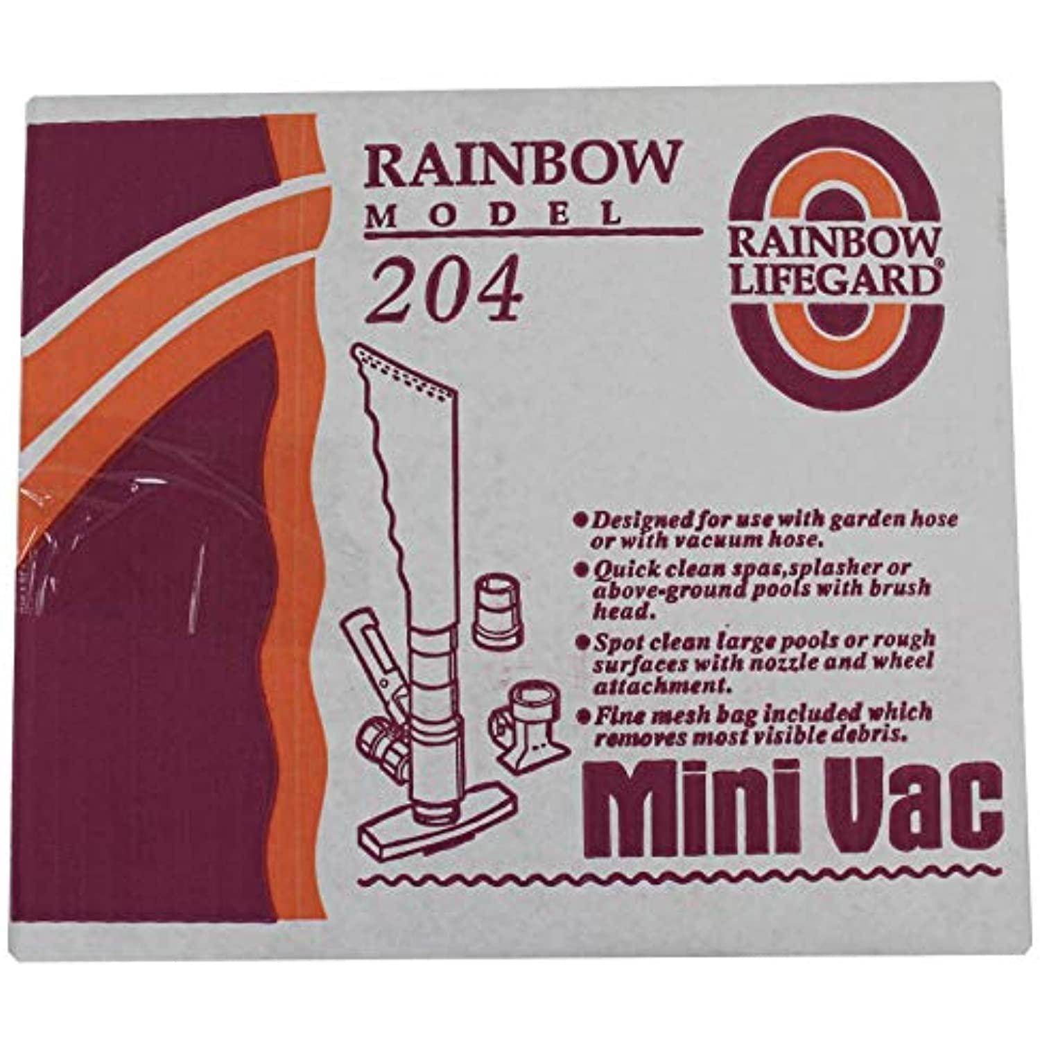 Pentair Part R201146 Rainbow 204 Mini Vac Swimming Pool Spa Hot Tub Cleaner - Getlegitdeals