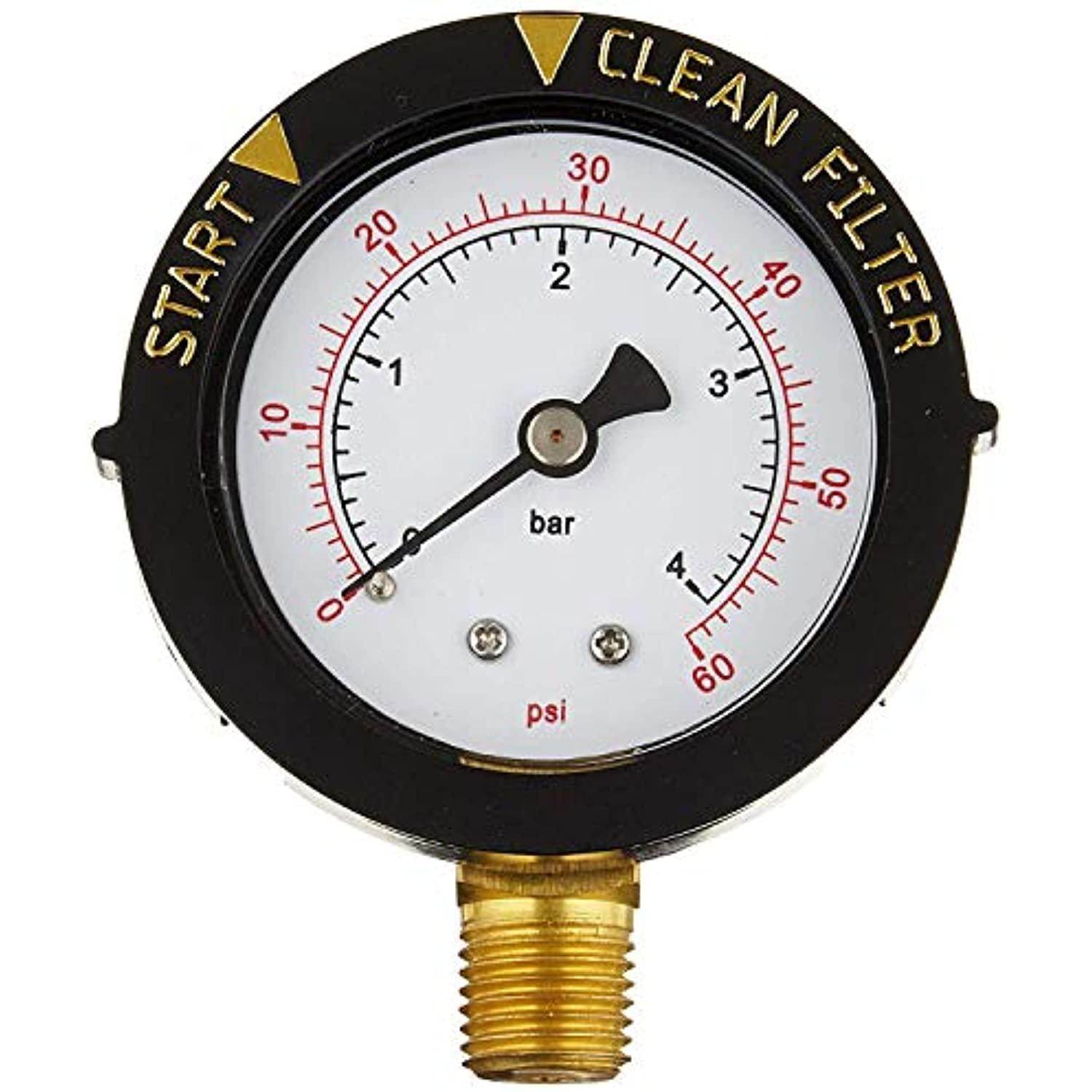 190058 Pressure Gauge Replacement Pool/Spa Valve and Filter (Fits Pentair Clean & Clear, Warrior, EasyClean, Triton C-3 pool and spa filter systems) - Getlegitdeals