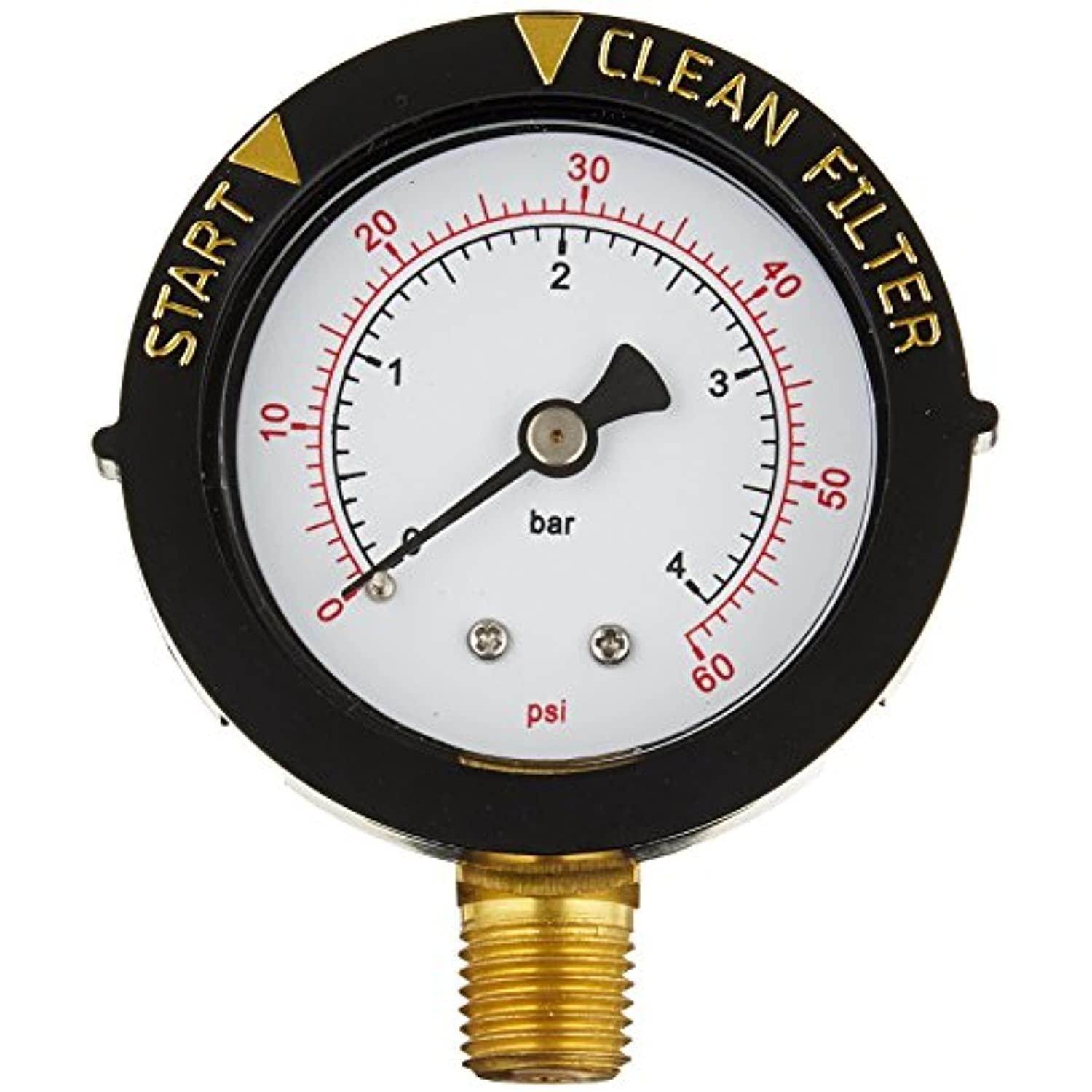 Pentair 190058 Pressure Gauge Replacement Pool/Spa Valve and Filter - Getlegitdeals