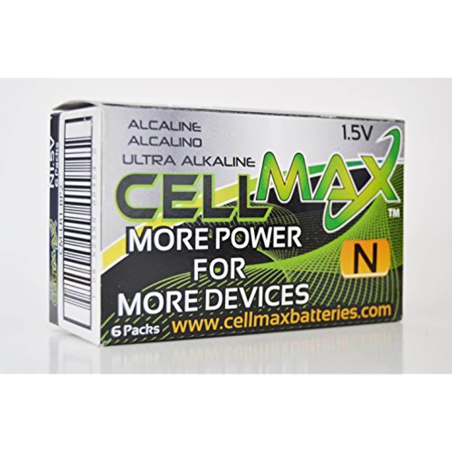 CellMax CM-LR1-BP2 - (12) 1.5-Volt Super Alkaline Button N Batteries (6, 2-Packs) - Getlegitdeals