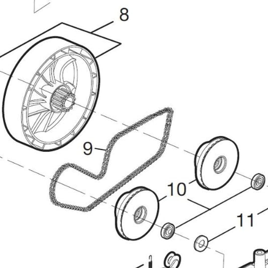 Polaris 3900 Sport Drive Chain