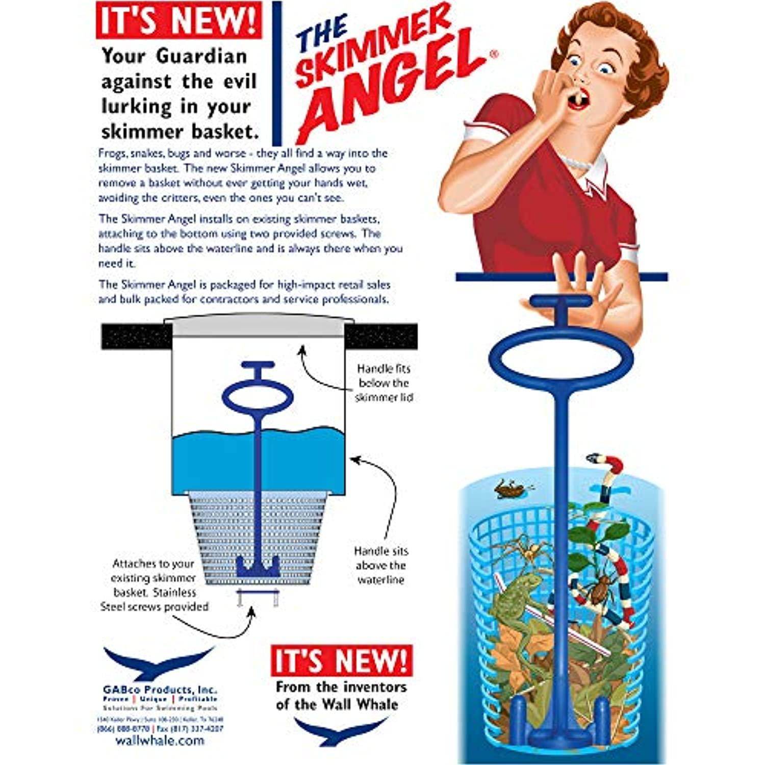 The Skimmer Angel GPIAngel Skimmer Basket Handle - Set of 2 - Getlegitdeals