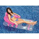Swimline Deluxe Lounge Chair Colors May Vary (Pink or Blue) - Getlegitdeals